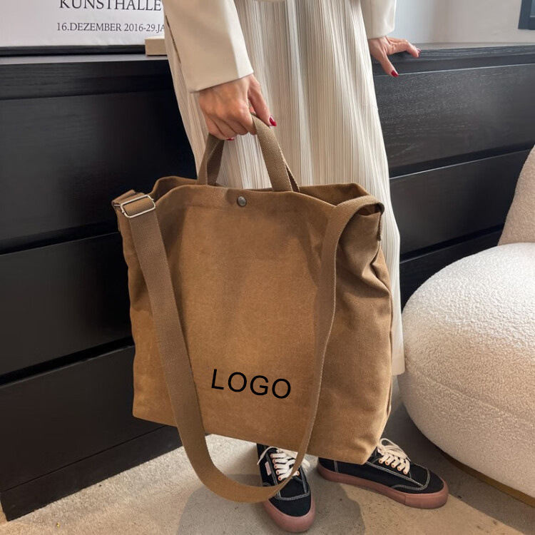 Canvas Crossbody Tote